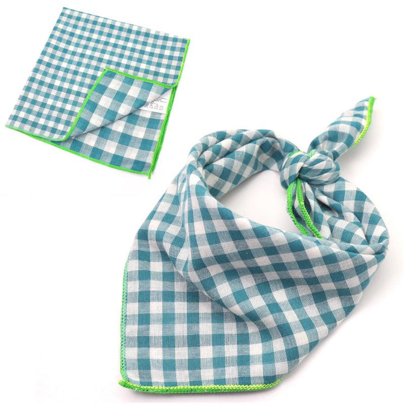 Fashionable Double Sided Cotton Pet Scarf