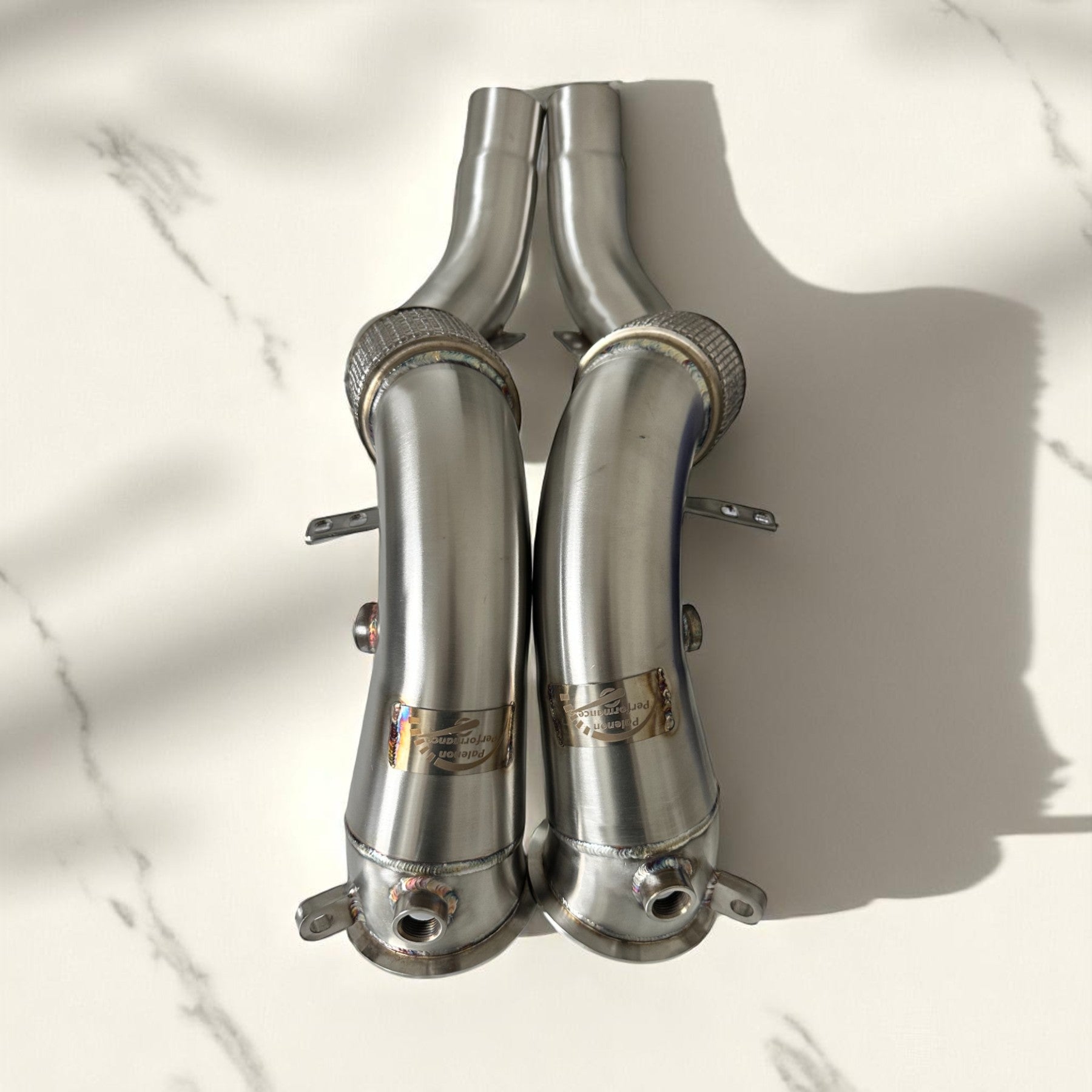 BMW N63R & N63B Catless Race Downpipes - M550i, 750i, M850i, X5, X6, X7