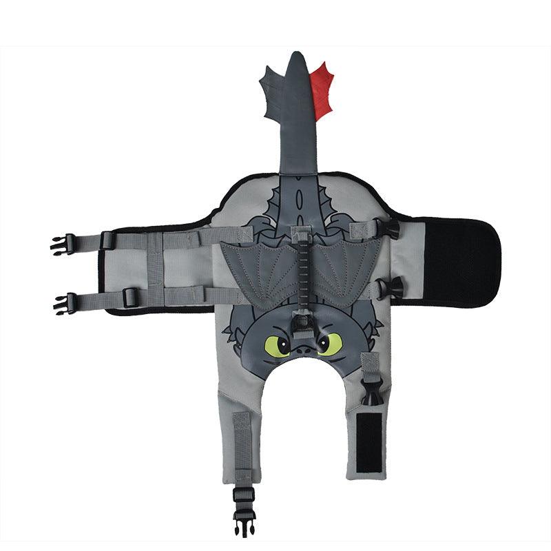 Dragon Pup Cosplay Swimwear - Unleash Your Dog's Inner Mythical Creature!