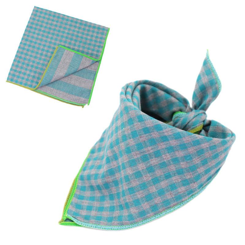 Fashionable Double Sided Cotton Pet Scarf