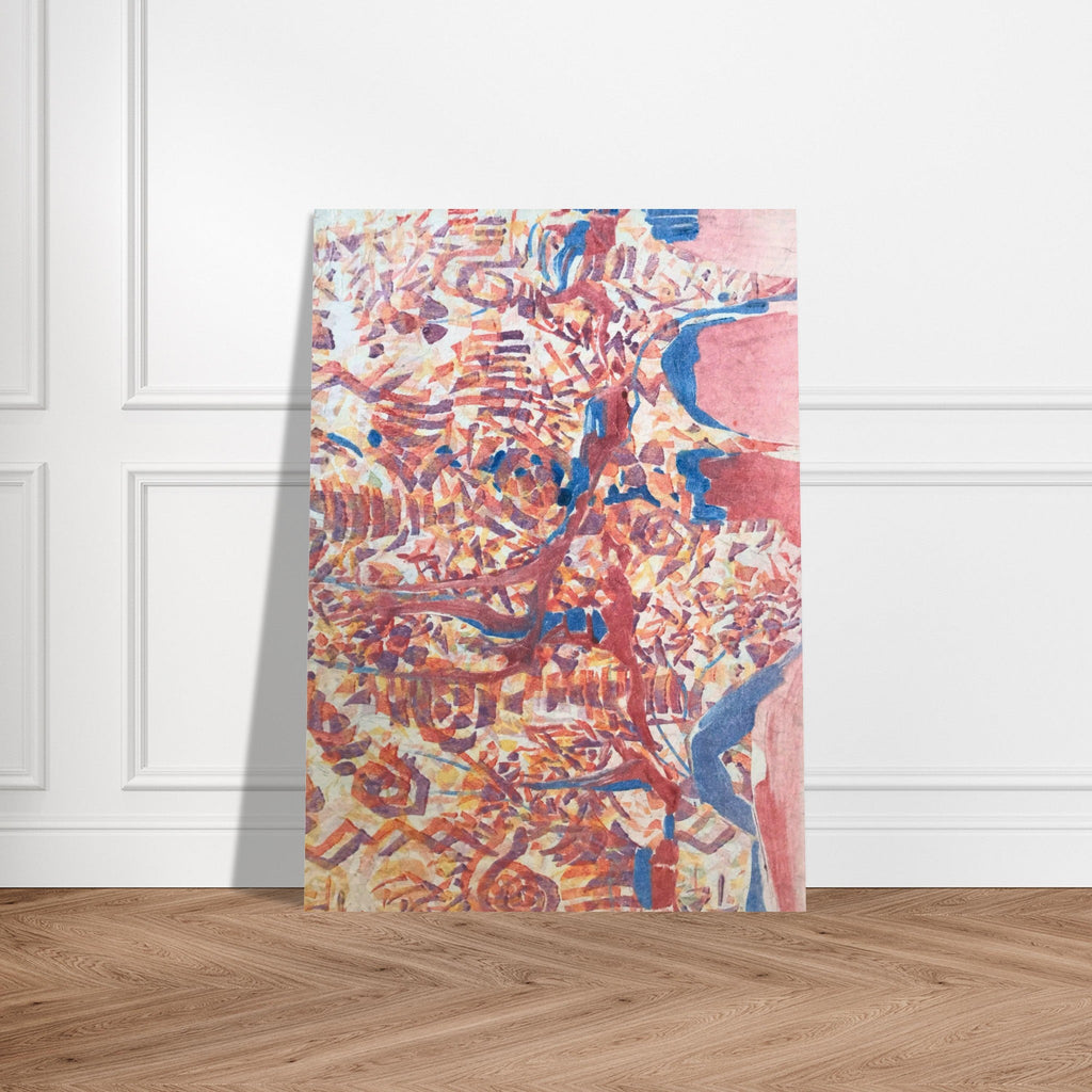 'Abstract Fusion' Abstract I 20x28 Museum-Quality Matte Paper Poster | Original Artwork by American Artist Barbara Cleary