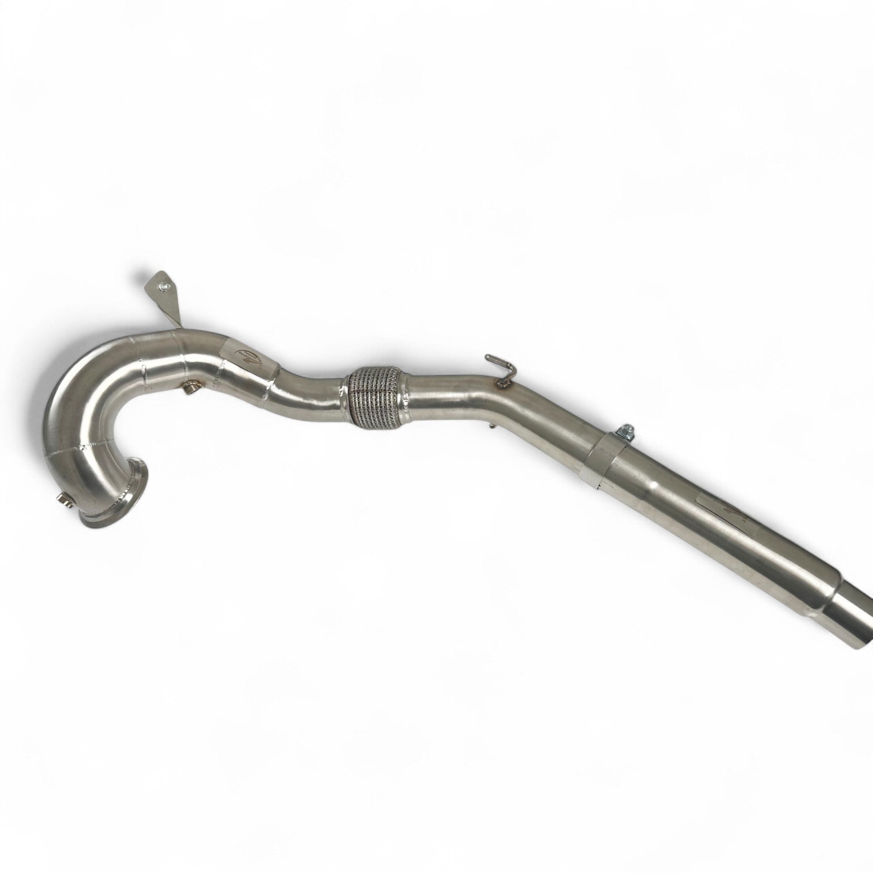 FWD Audi 8Y A3 Race Downpipe & VW MK8 GTI Race Downpipe - Palenon Performance