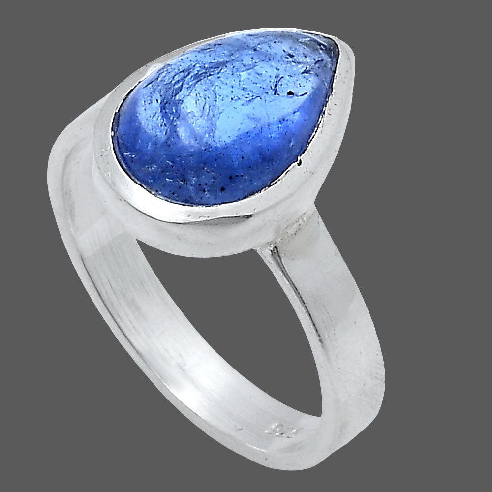 Natural Tanzanite Cab Ring size-7 R-1004 SDR229205