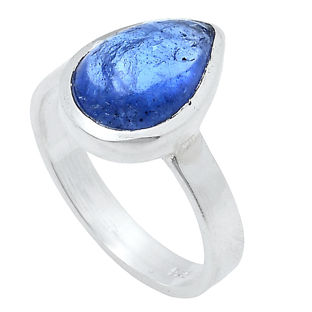 Natural Tanzanite Cab Ring size-7 R-1004 SDR229205