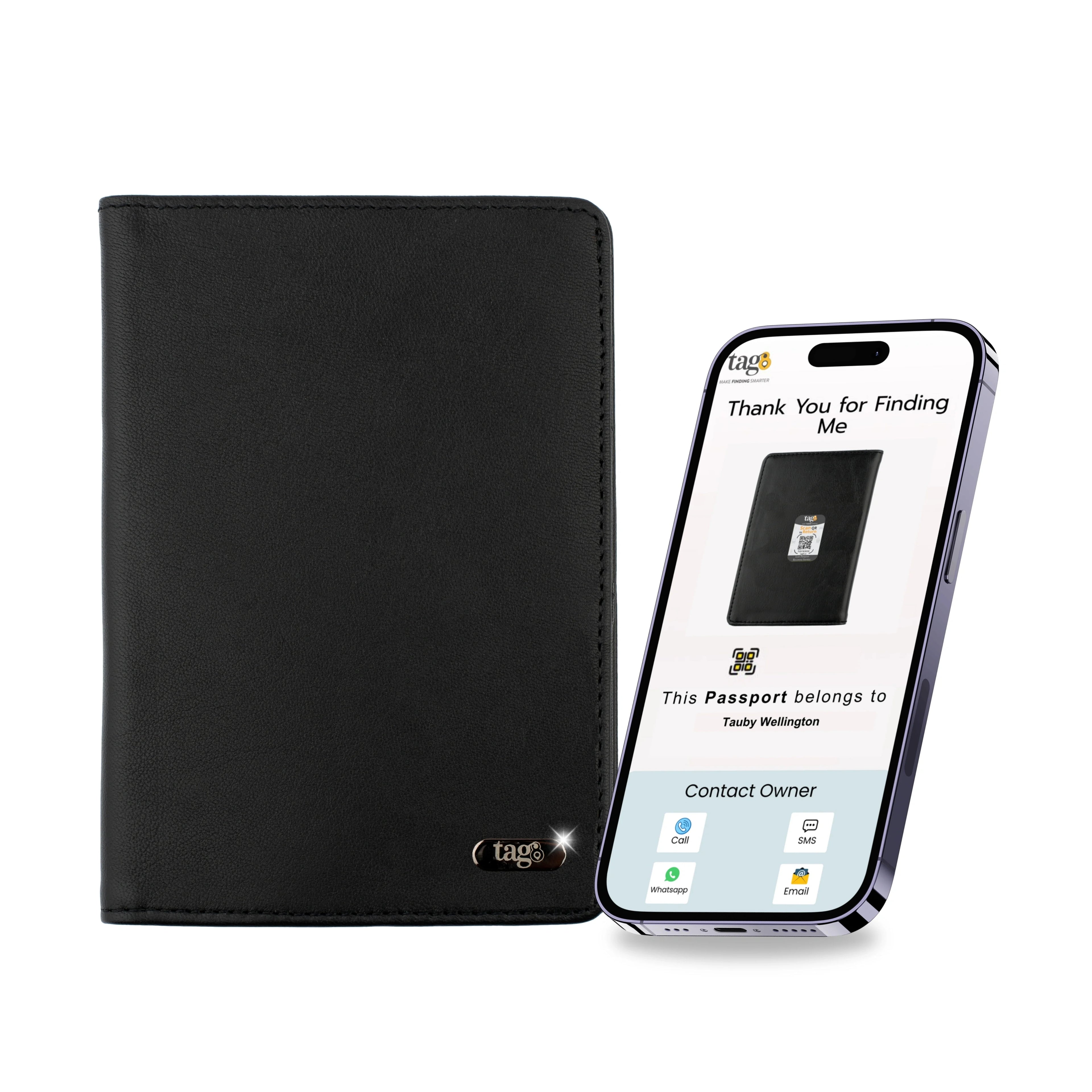 Genuine Leather Passport Case