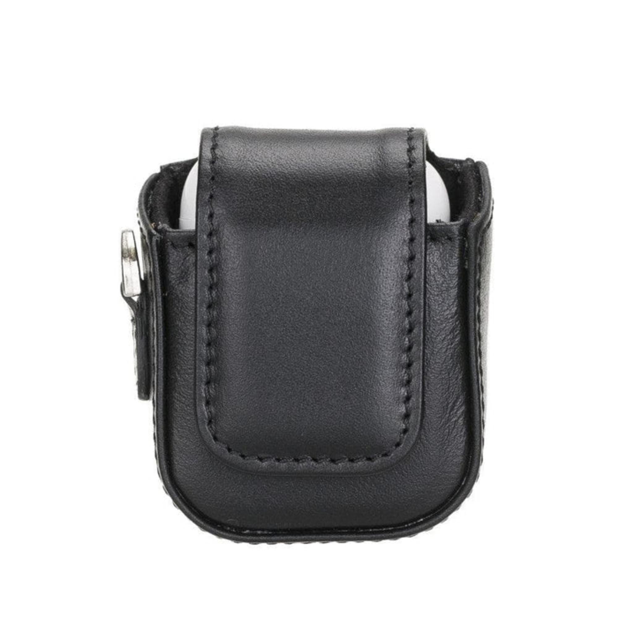 Aurora Luxury Leather AirPods Case with Attached Wrist Strap