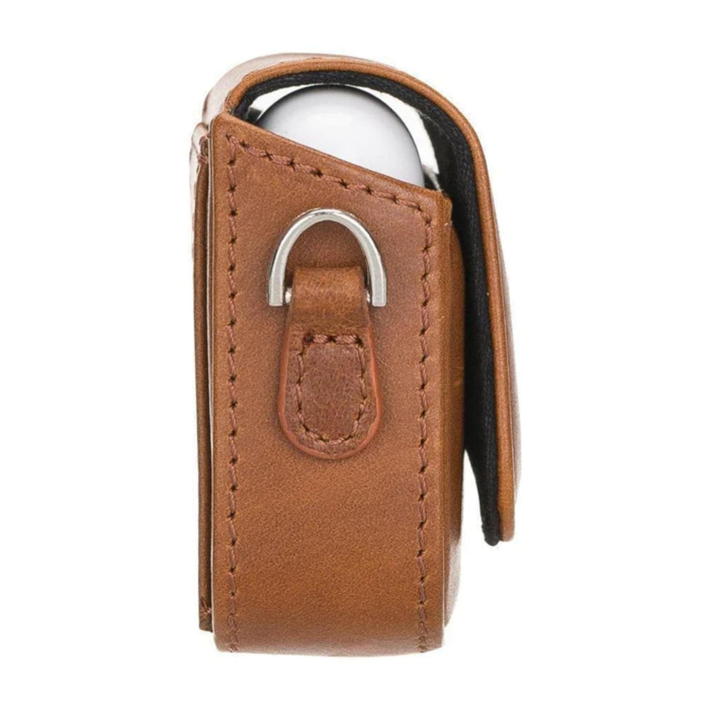 Aurora Luxury Leather AirPods Case with Attached Wrist Strap