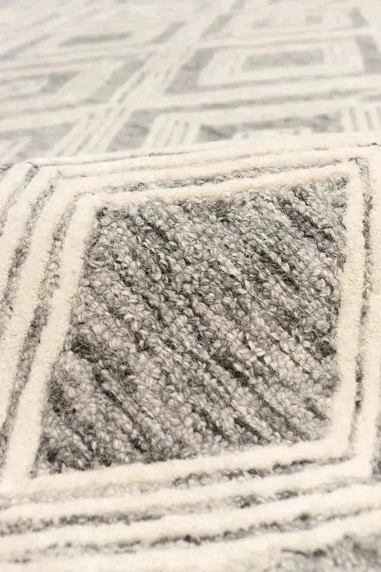 Canvello Silk And Wool Soft Rugs For Living Room - 9'9" X 13'9"