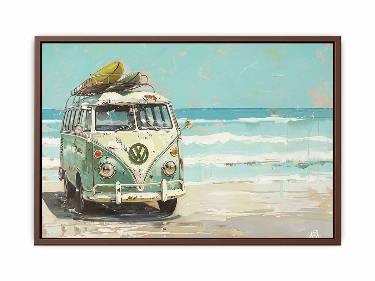 Vw Bus Canvas Art Print