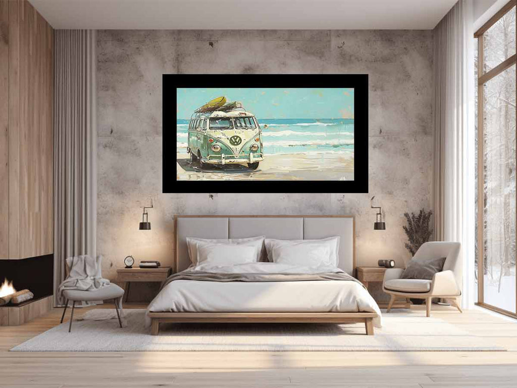 Vw Bus Canvas Art Print